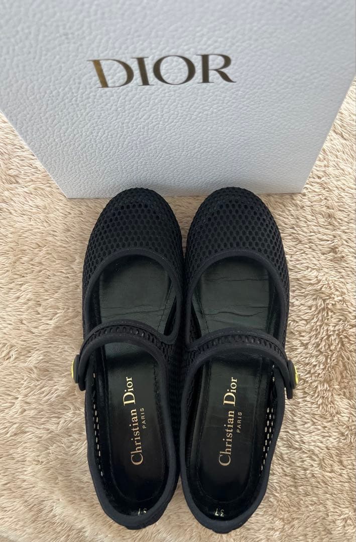 週末限定お値引き‼️Christian Dior バレエシューズ メッシュ