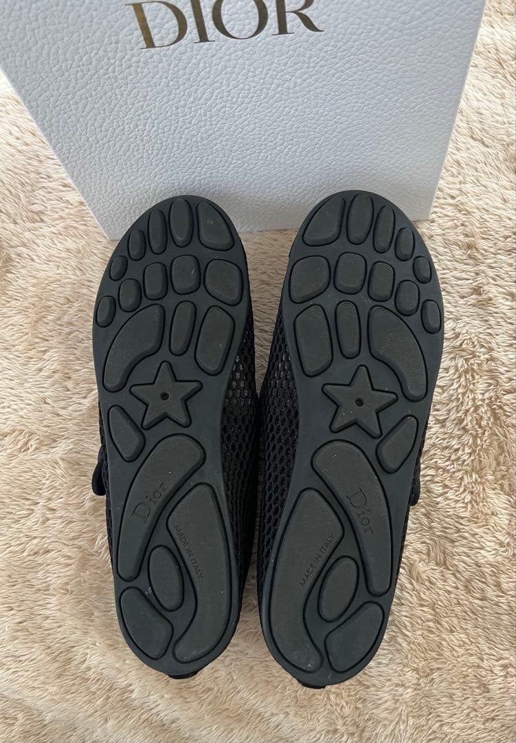 週末限定お値引き‼️Christian Dior バレエシューズ メッシュ