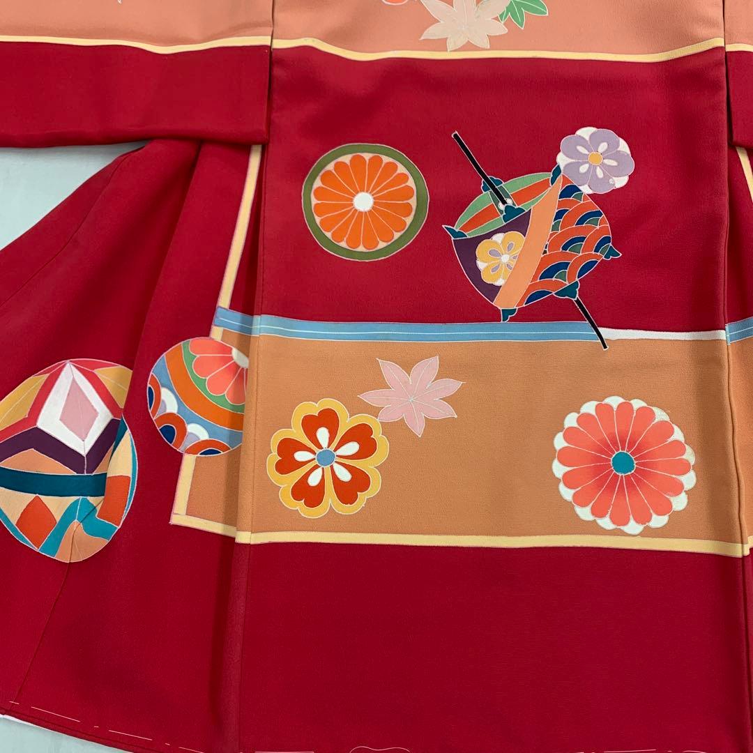 最高級新品正絹産着京友禅手描き美術、特撰盛本金、祝い四季花車古典上品遊び道具文