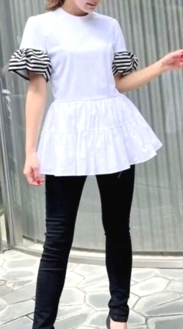 新品未使用♡SP価格♡ボーダーアットバルコニー♡人気♡ボーダーチュニック