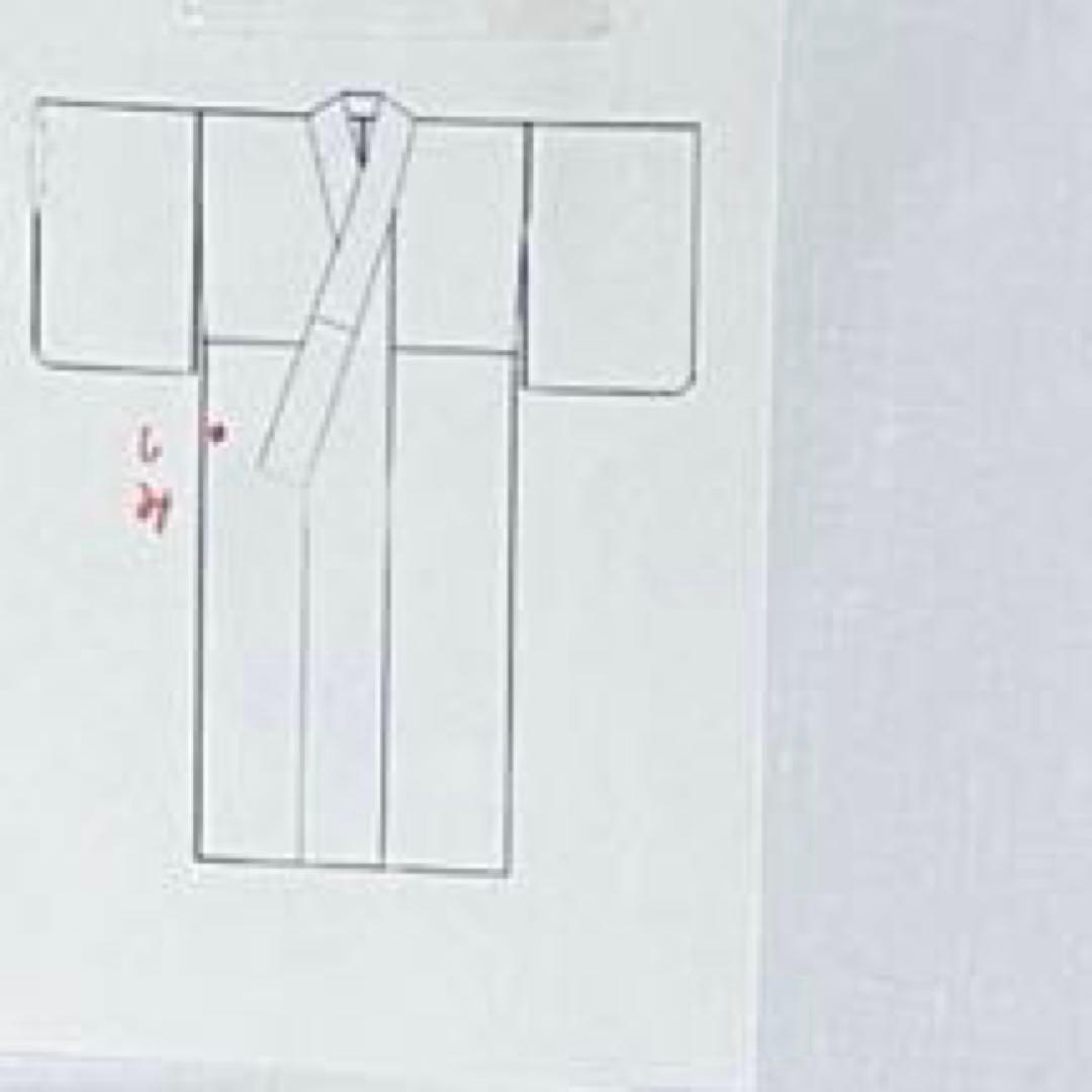 美品　単衣　正絹　紋付　色無地　フルセット　七宝に花菱地紋　西陣唐織袋帯　マ8