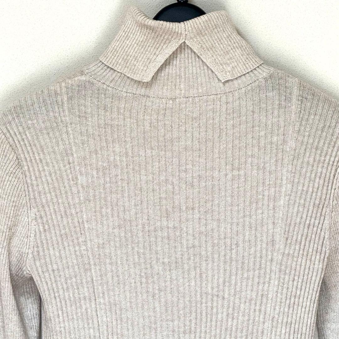 Mila Owen タートルネックロングリブニットワンピース　サイズ0