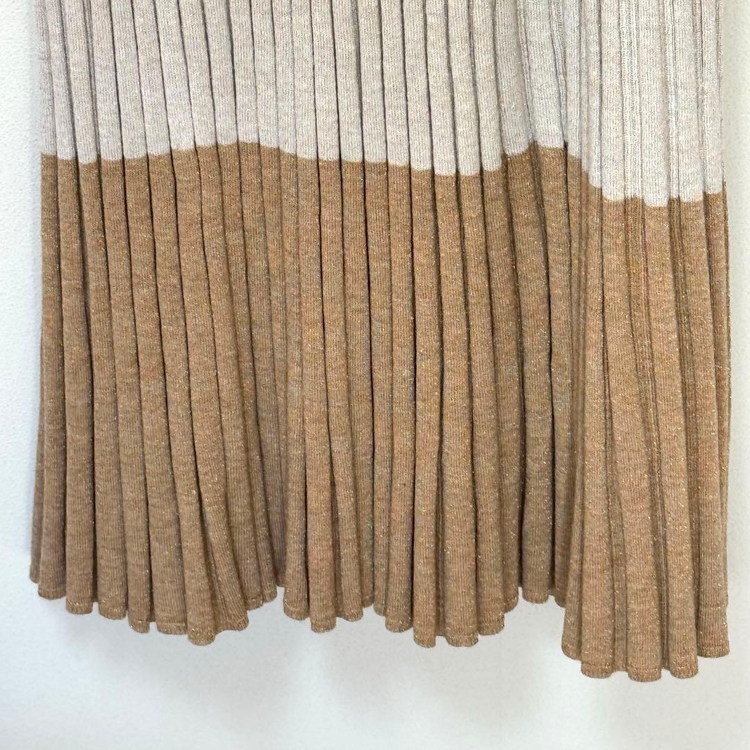 Mila Owen タートルネックロングリブニットワンピース　サイズ0