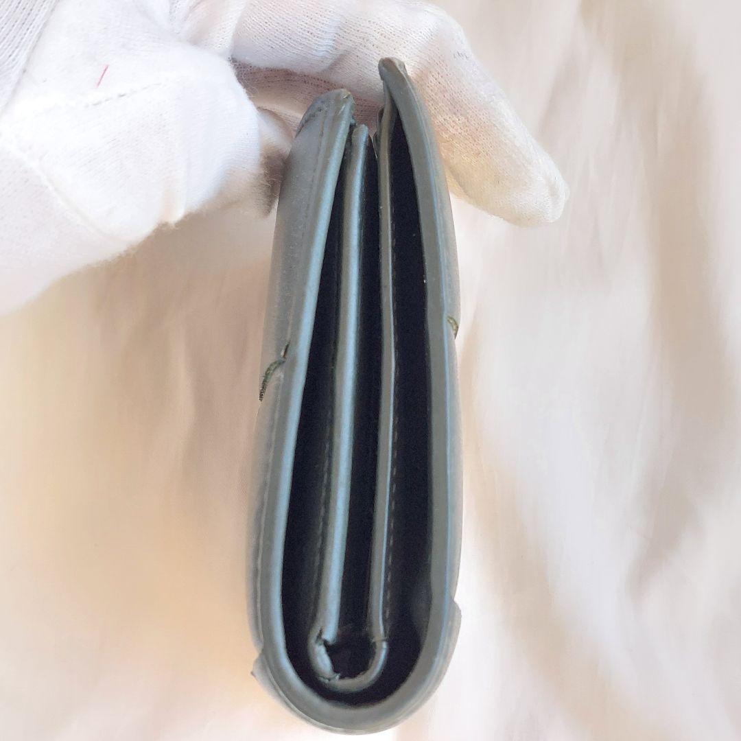 【RFID搭載】ボッテガヴェネタ 二つ折り財布 マキシイントレチャート 黒 革