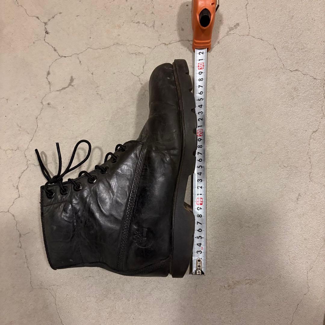 Timberland レザーハイカットブーツ 黒 27〜28cm ビッグサイズ