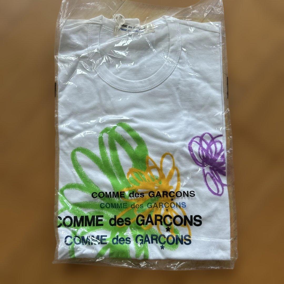 Y*s様 COMME des GARCONS カラフル花柄Tシャツ M