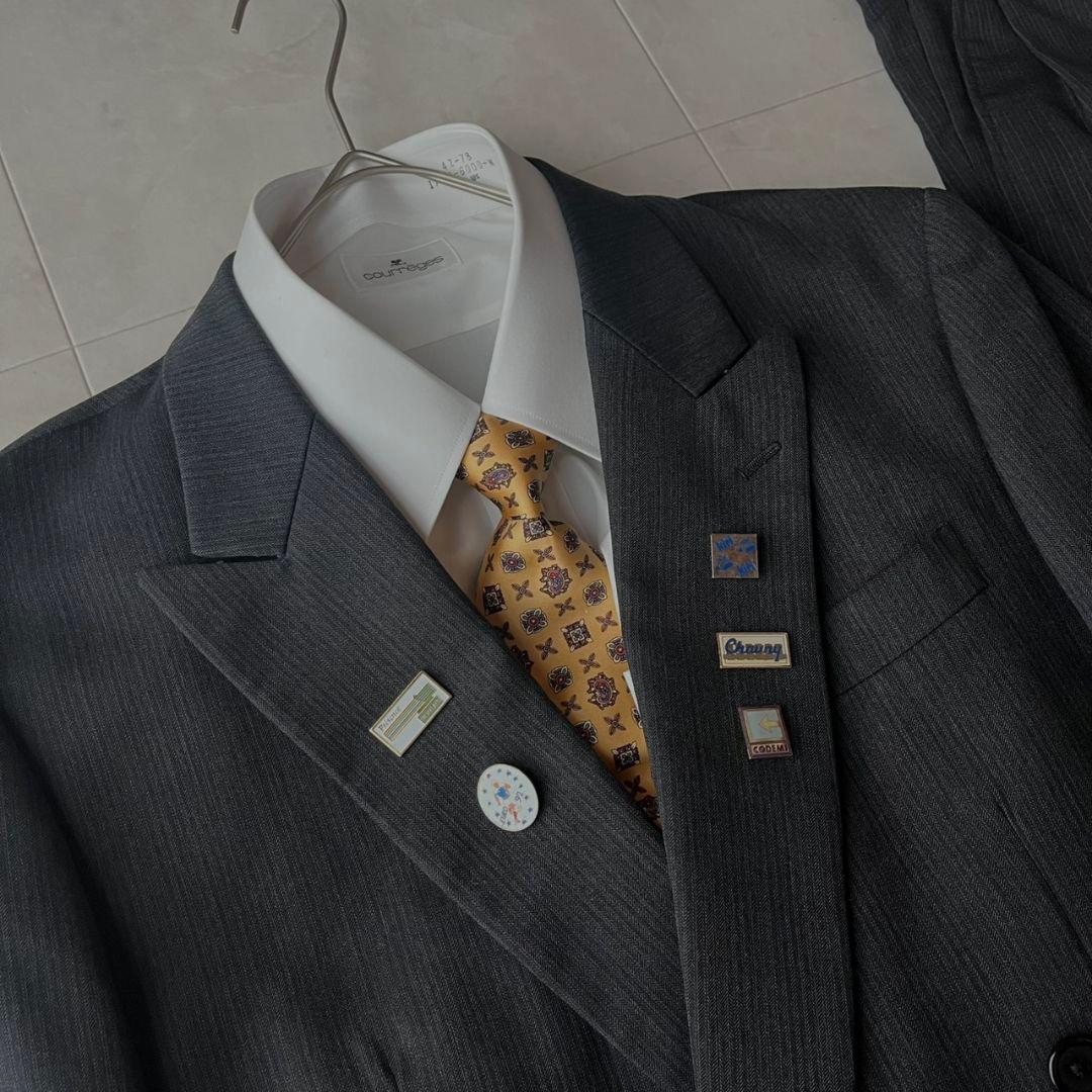 90s Vintage ダブルスーツ 豪華5点セット ネクタイシャツ