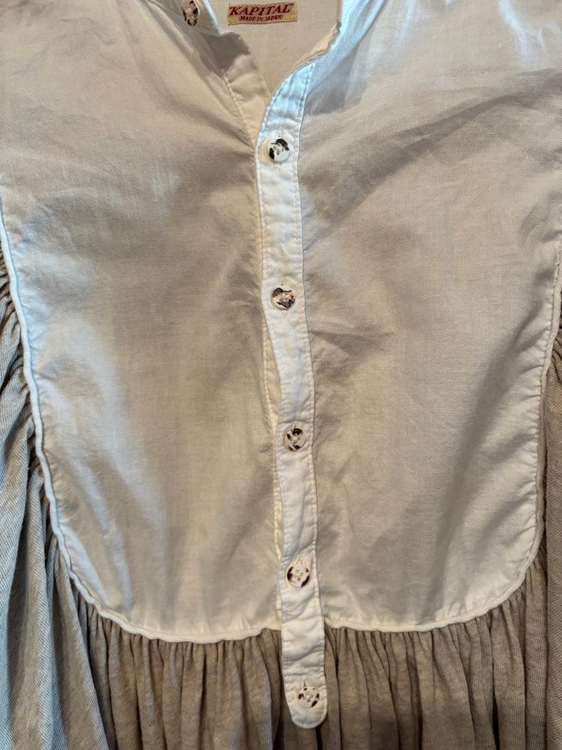 キャピタル KAPITAL フリルデザイン チュニック