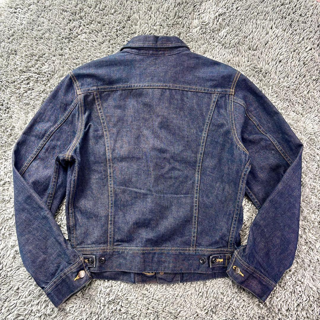極美品 復刻 Lee 三角タグ 101 濃紺 デニムジャケット1411