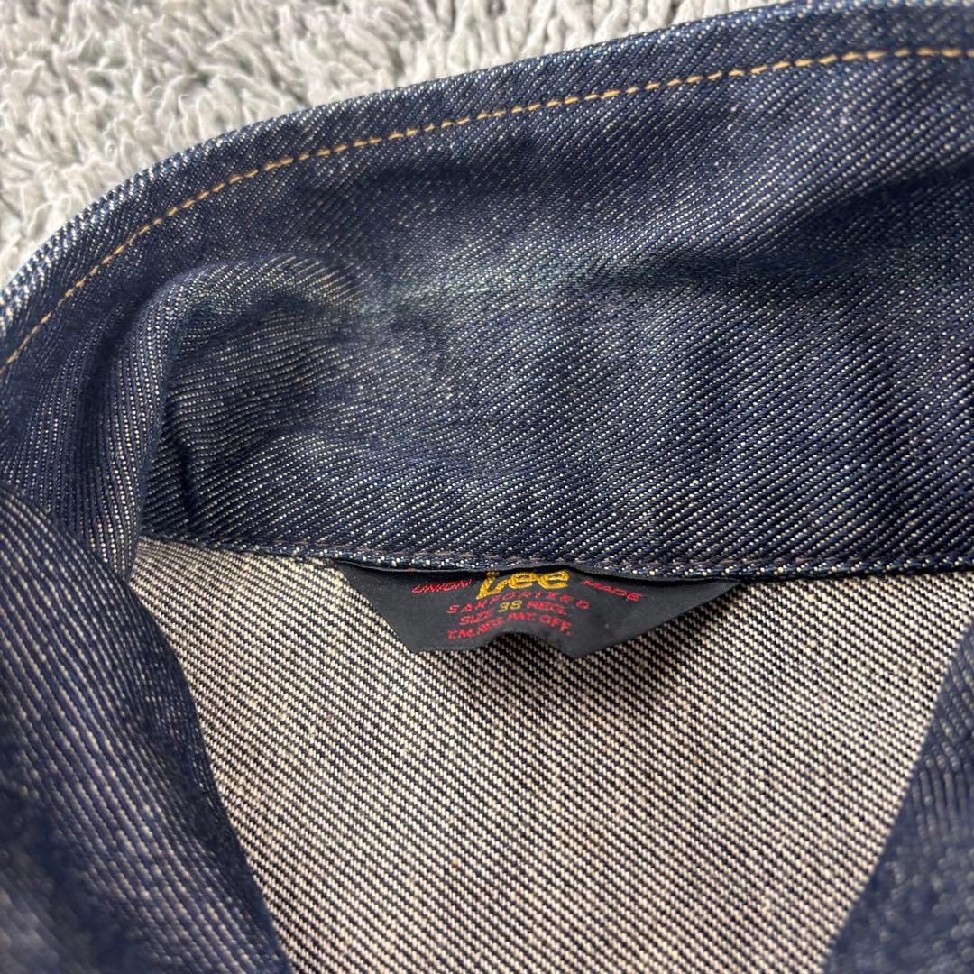 極美品 復刻 Lee 三角タグ 101 濃紺 デニムジャケット1411