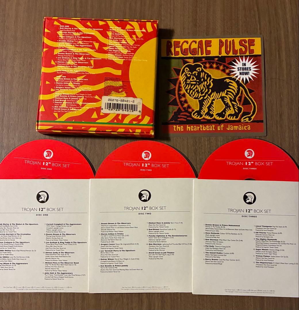 洋楽 trojan box set lovers rocksteady 12\"