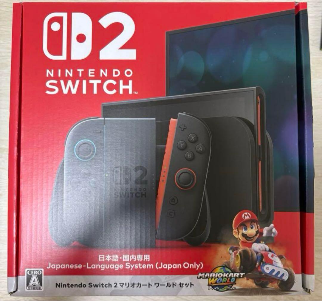 Nintendo Switch 2 マリオカートセット（日本語・国内専用）本体
