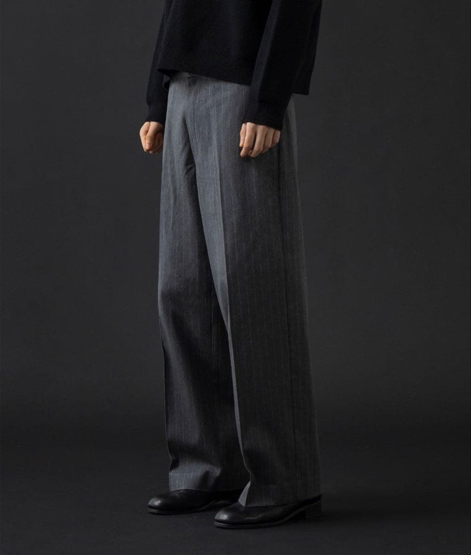 Dickies x monkey time ストライプバギーパンツ グレー