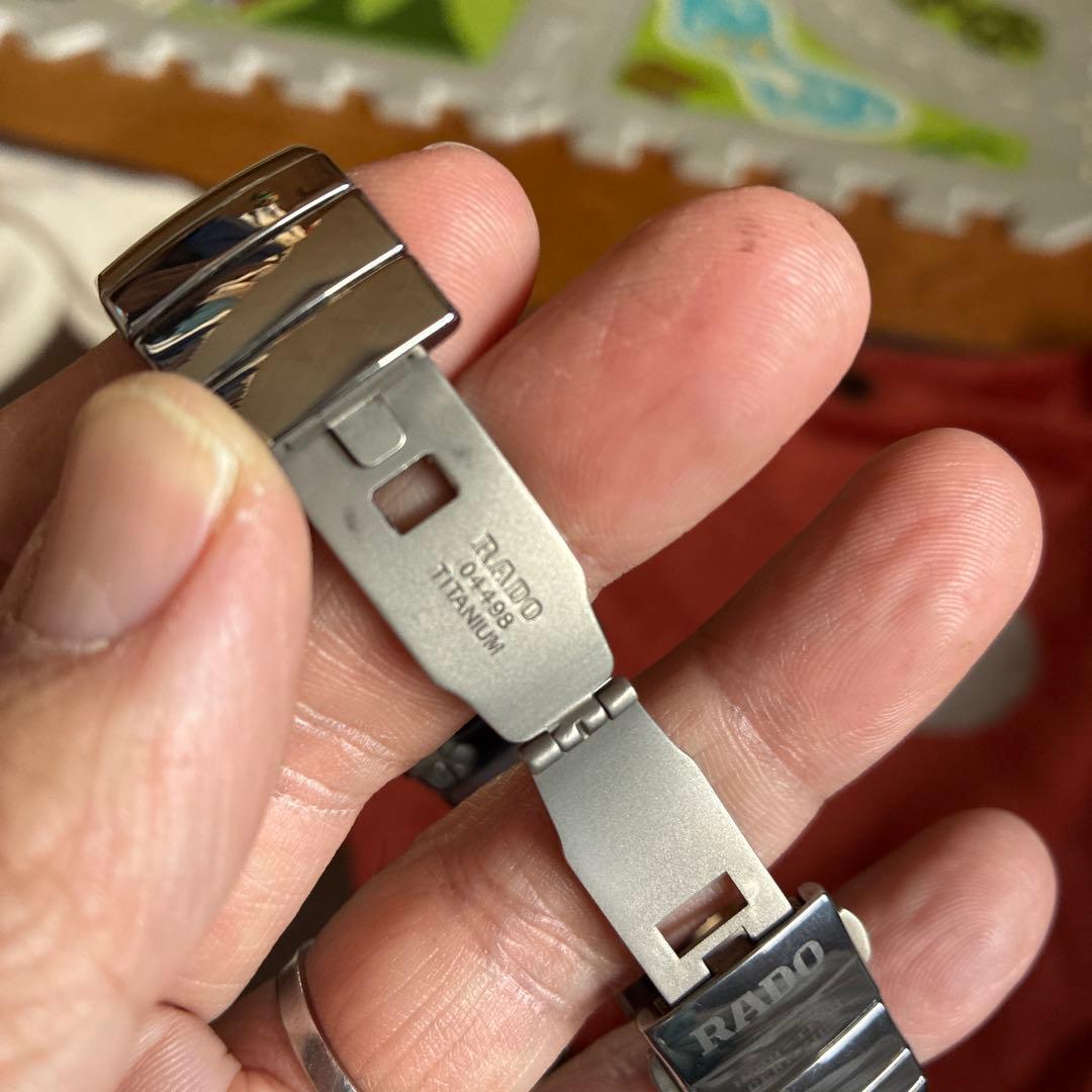 RADO DIASTAR クォーツ　チタン　ハイテックセラミック