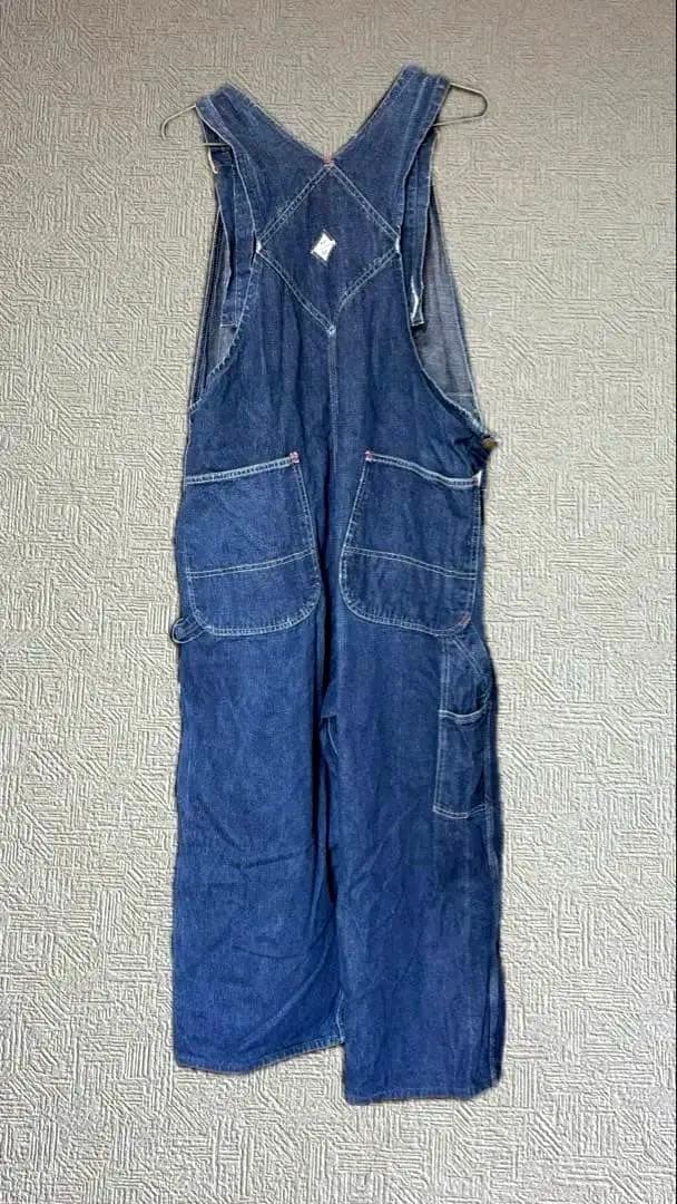 【40s/PAYDAY】オーバーオール　ヴィンテージデニム　オーバーサイズ 古着
