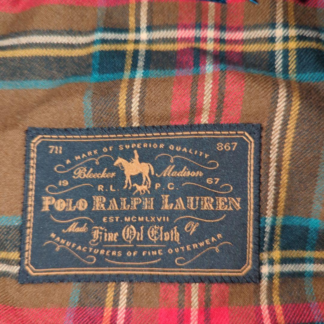 RRL ブラウンキャスケット レザー風 L/XL