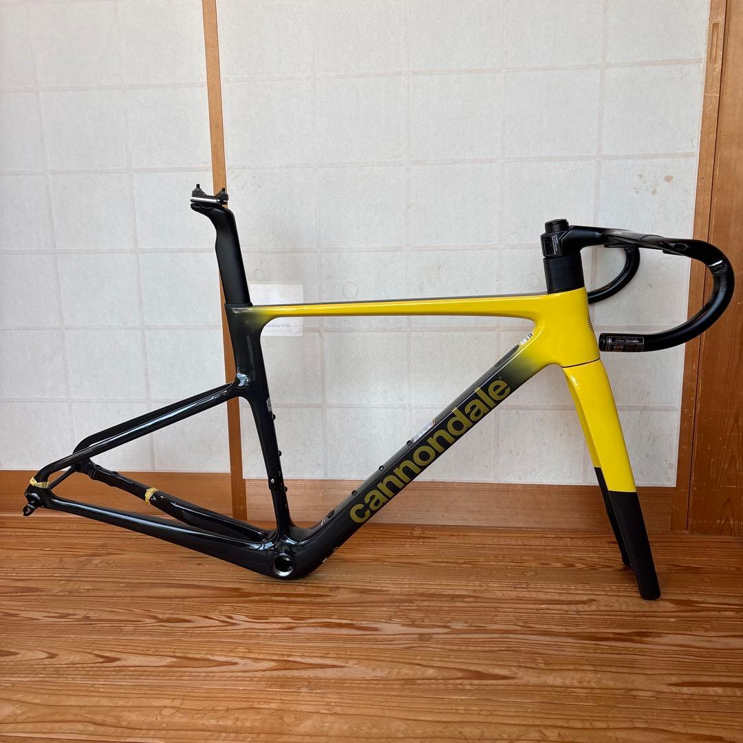 cannondaleSuperSixEVOhi-mod フレーム　ハンドル付き
