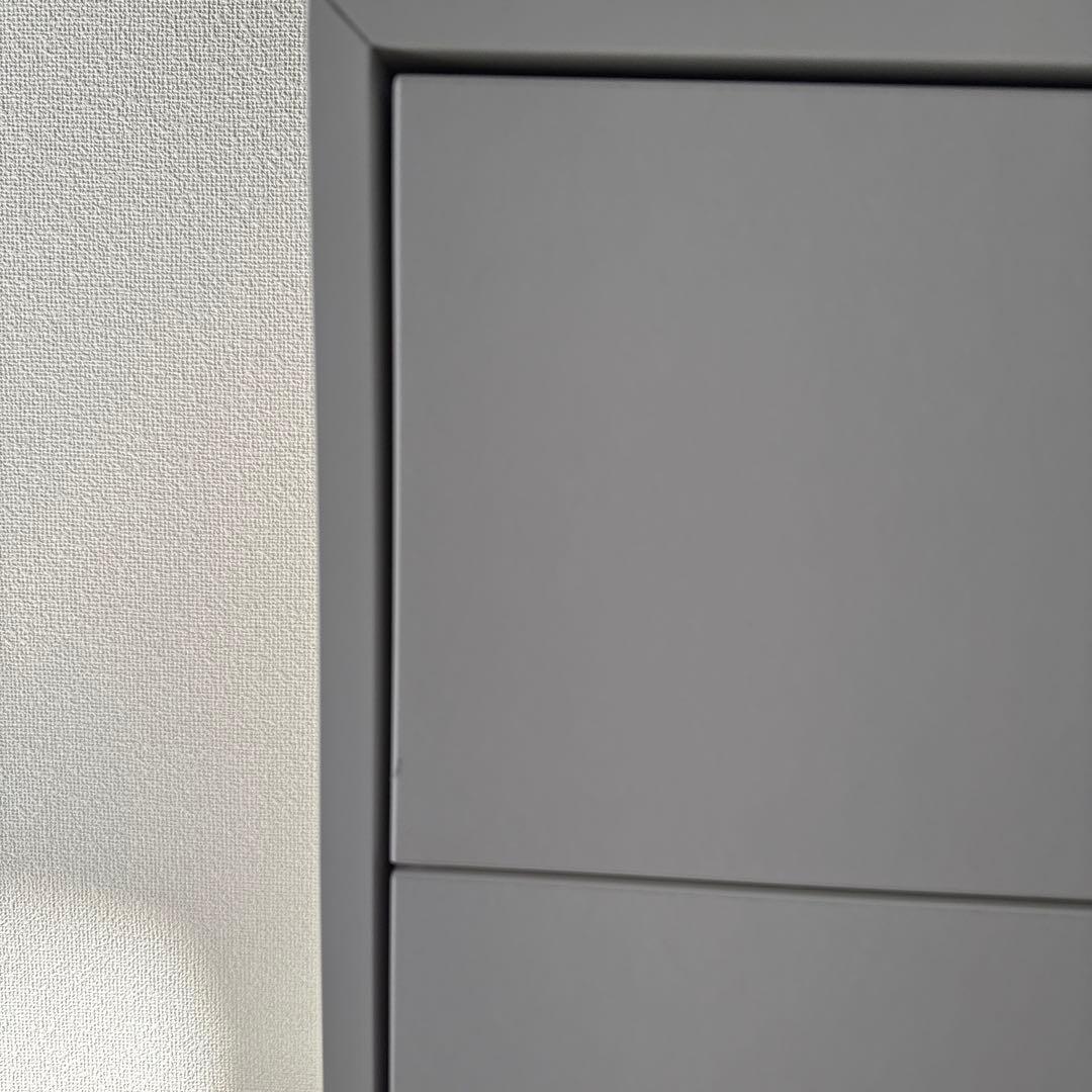 イケア エーケト 3段 引き出し 白