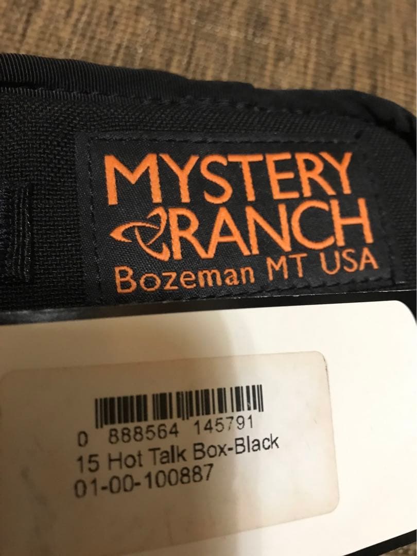ミステリーランチ ホットトークボックス アメリカ製 mystery ranch