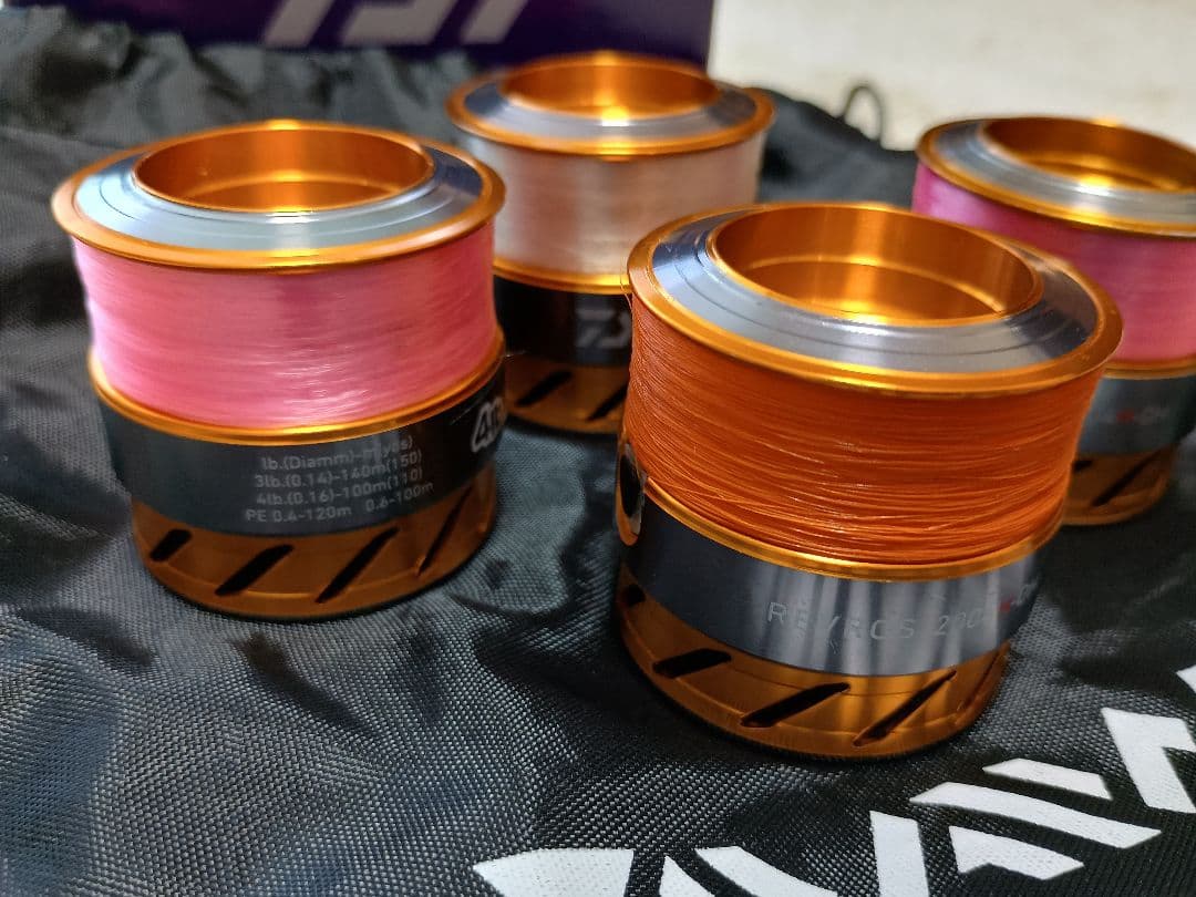 ダイワ レブロス2004H-DH 替えスプール4個付