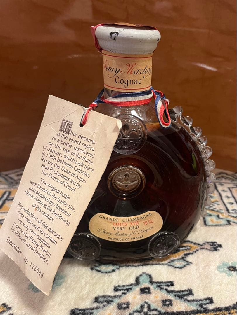 レミーマルタン　ルイ13世　ベリーオールド　コニャック　バカラ