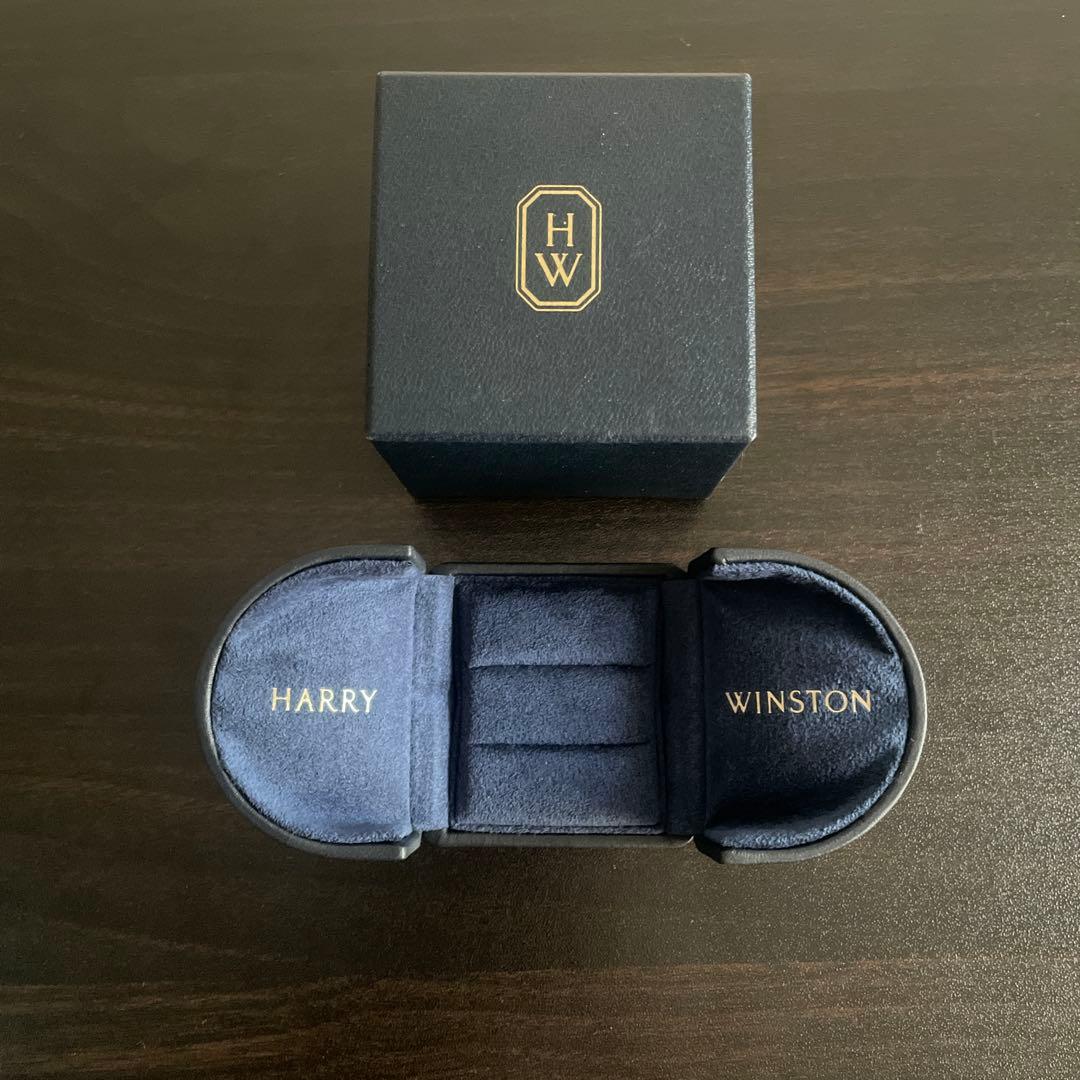 ハリーウィンストン ペア　リングケース