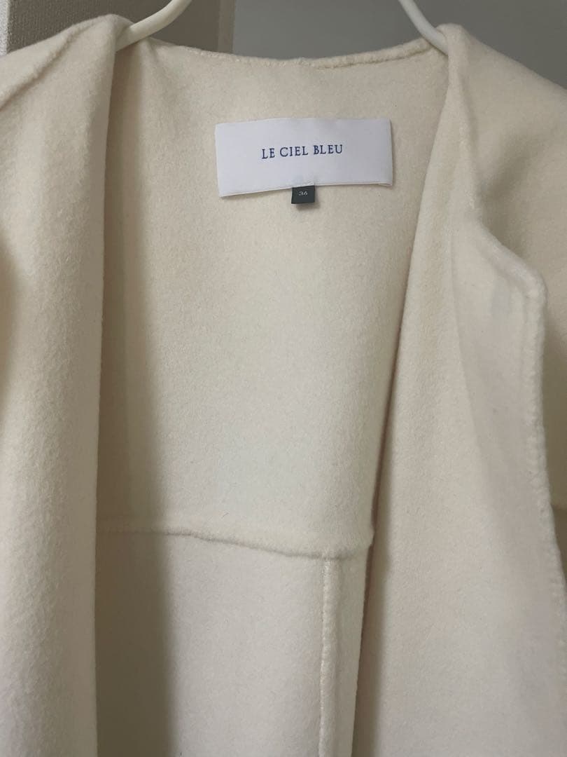 ユ*ユ様 LE CIEL BLEU フードダブルフェイスコート