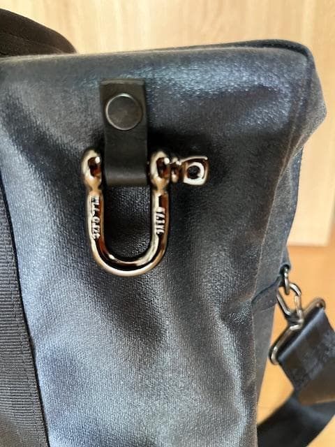 美品 森野帆布 KAWANISHI ボストンバッグ SF-0551 A4 紺色