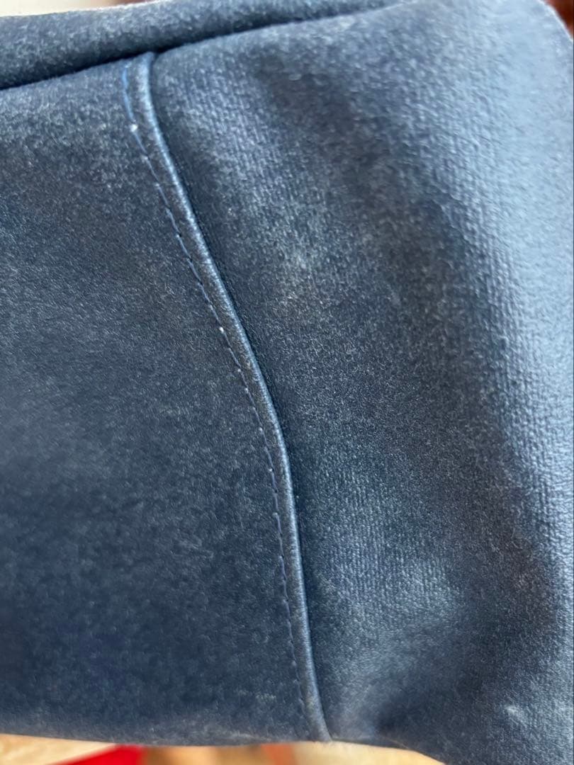 美品 森野帆布 KAWANISHI ボストンバッグ SF-0551 A4 紺色