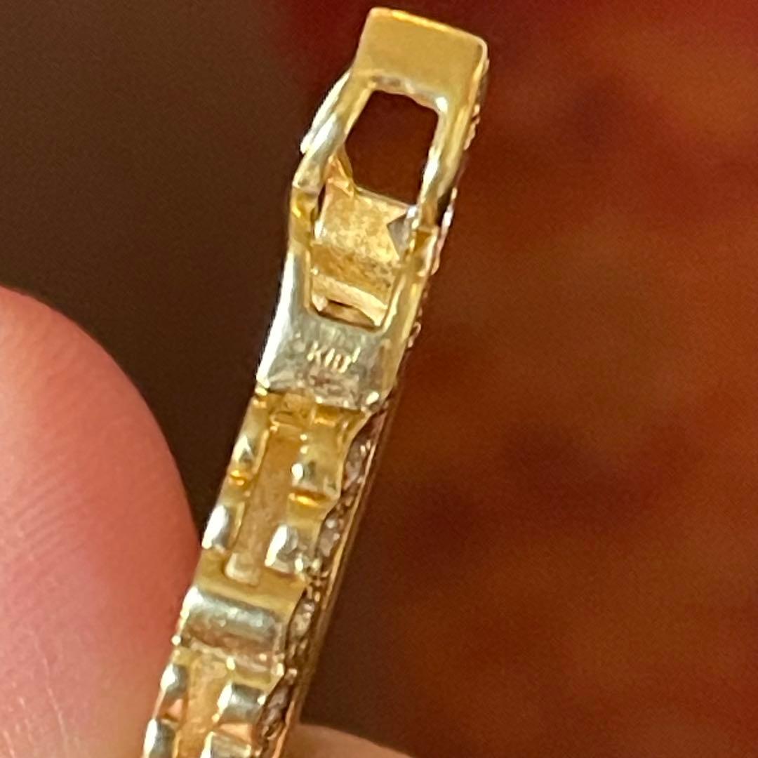 【AB SHOP】ショパール ハッピーダイヤ ムービング風 ハートK18