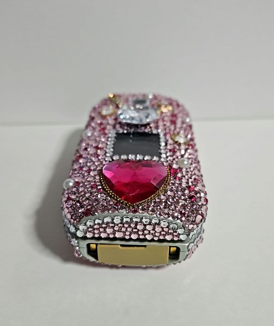 【ハート③】デコ電/平成レトロ/ガラケー/ギャル/GAL/キティ/凸電