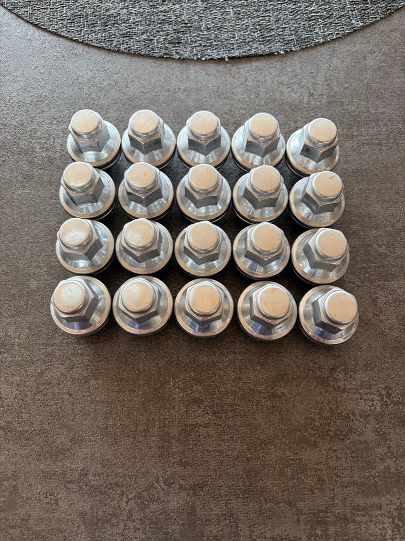 新車外し！40アルファード18インチ純正ホイール、ナット付き