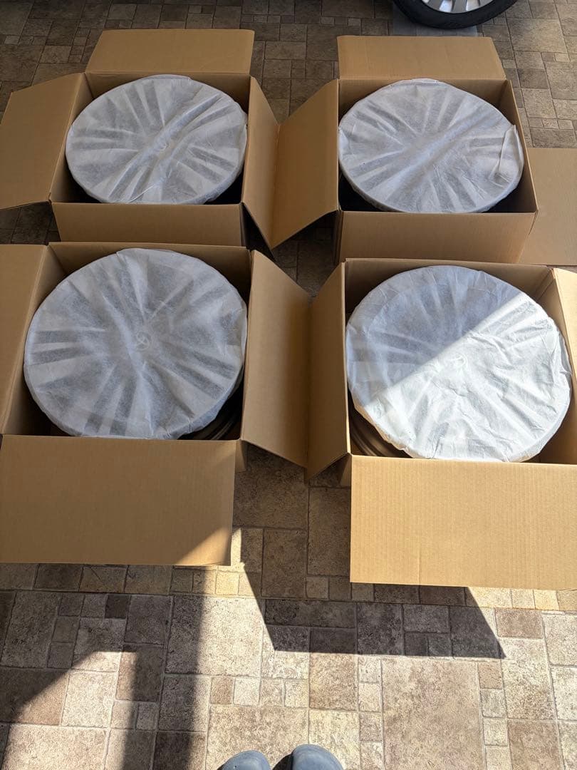 新車外し！40アルファード18インチ純正ホイール、ナット付き