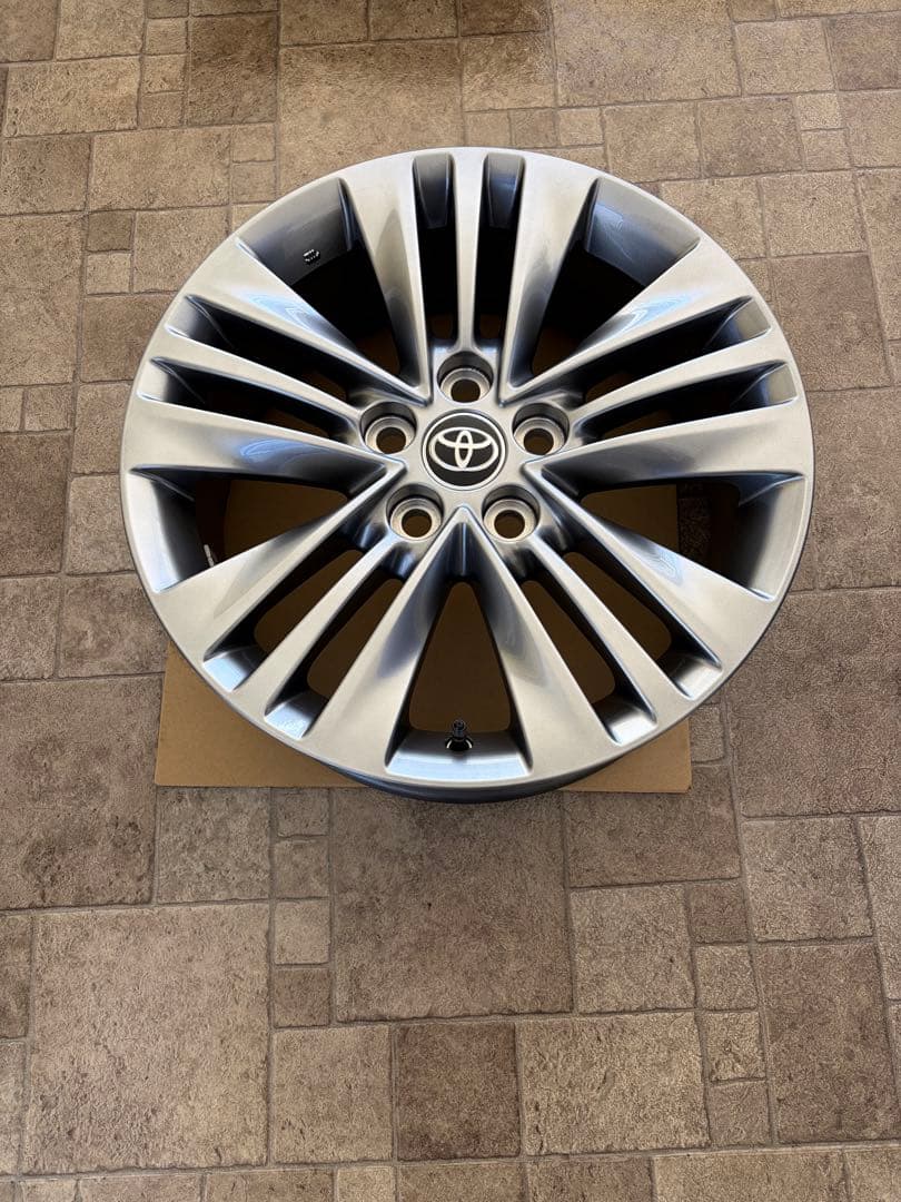 新車外し！40アルファード18インチ純正ホイール、ナット付き