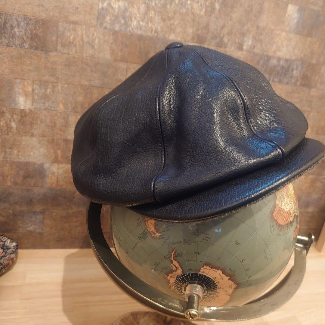 ＼*／様 OLD JOE黒レザーキャスケット 7 1/4 オールドジョー