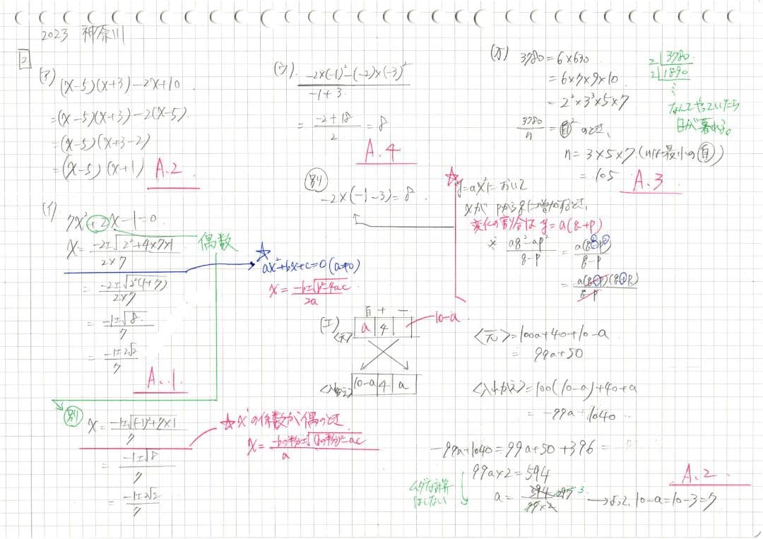 塾講師オリジナル数学解説 全問動画付 神奈川 公立高校入試 2018-25過去問