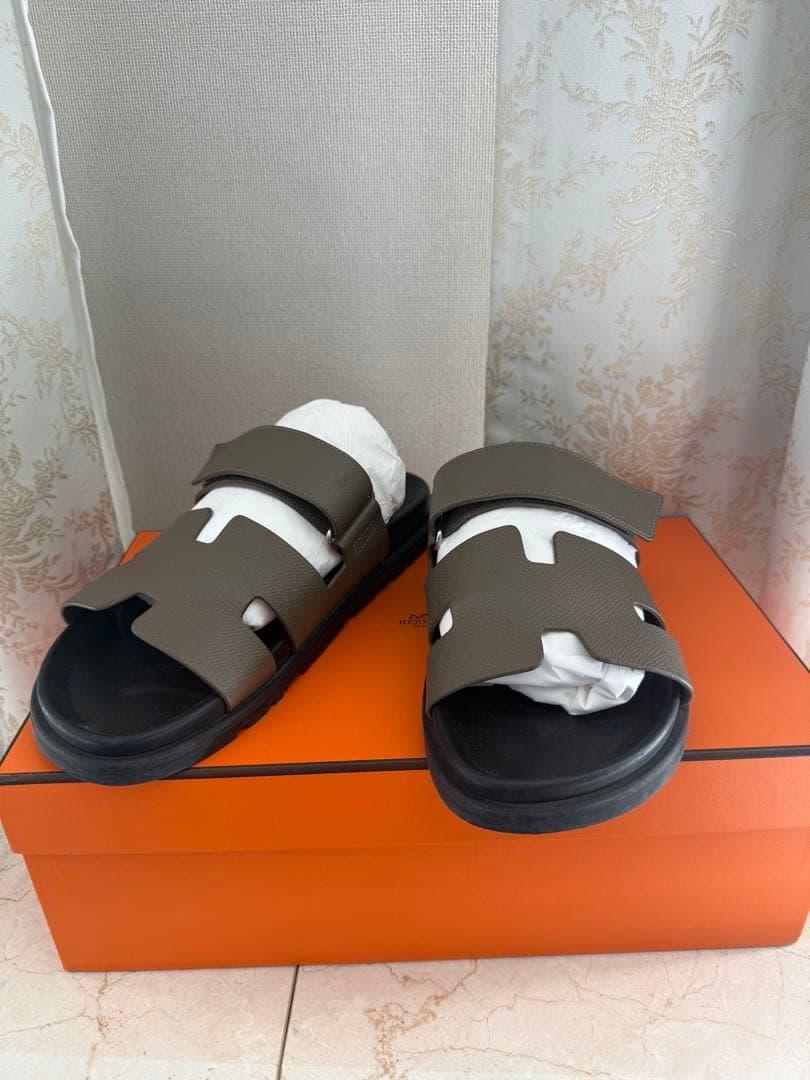 エルメスHERMES シプレ サンダル 41.5 (26.5cm)