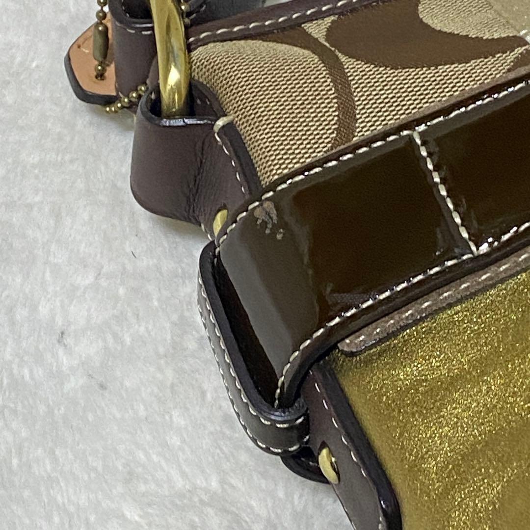 希少　COACH パッチワーク マルチ　ショルダーバッグ　ワンショルダー　y2k