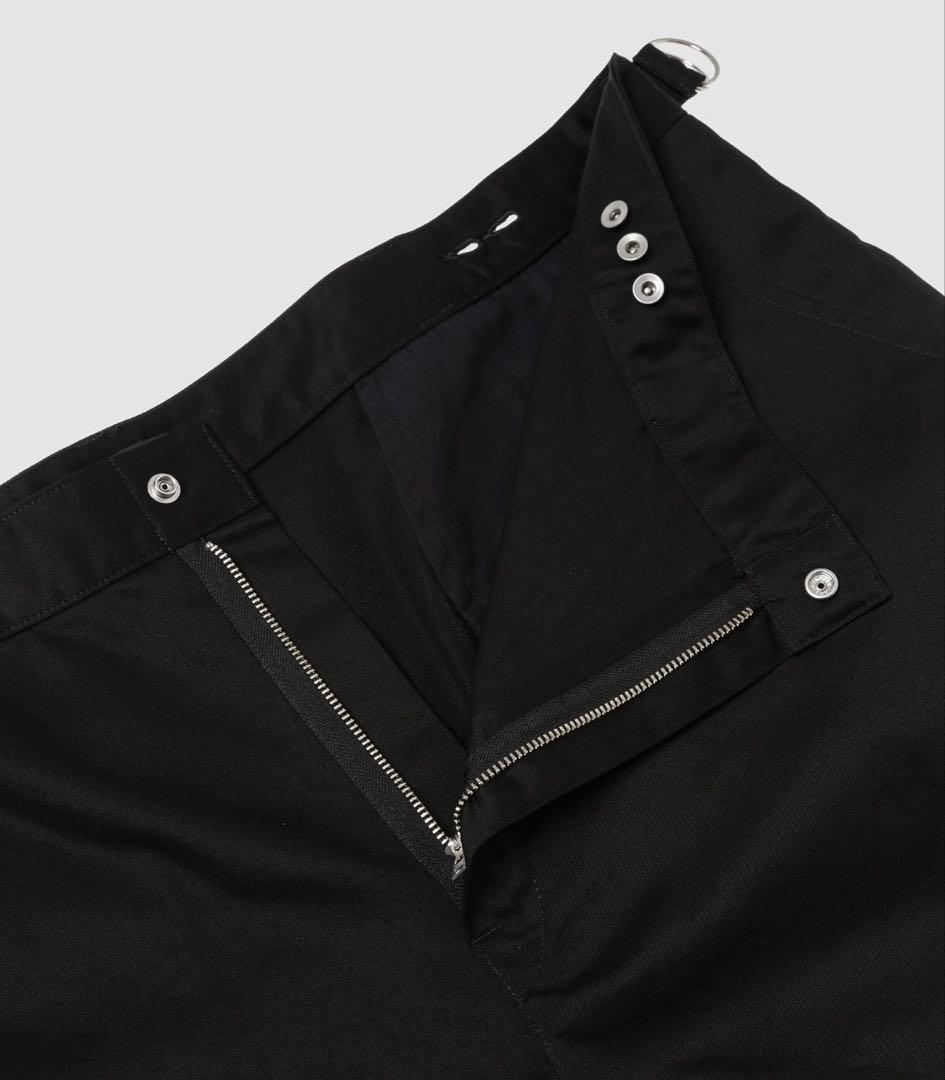 ANREALARGE WRAP CHINO PANTS ネイビー