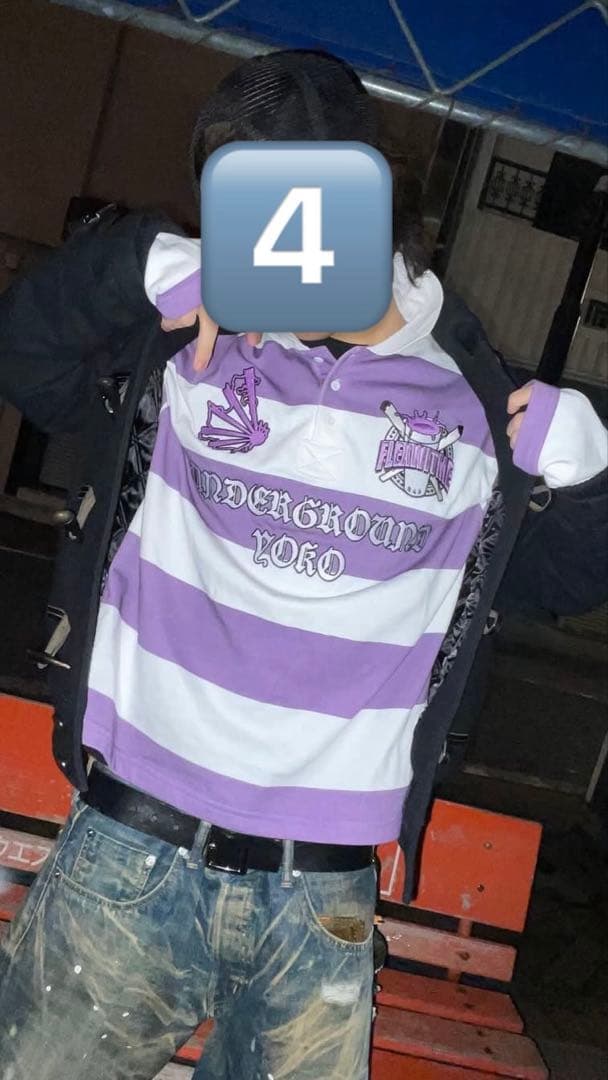 ⚠️最終値下⚠️Flex wit me 長袖ポロシャツ L