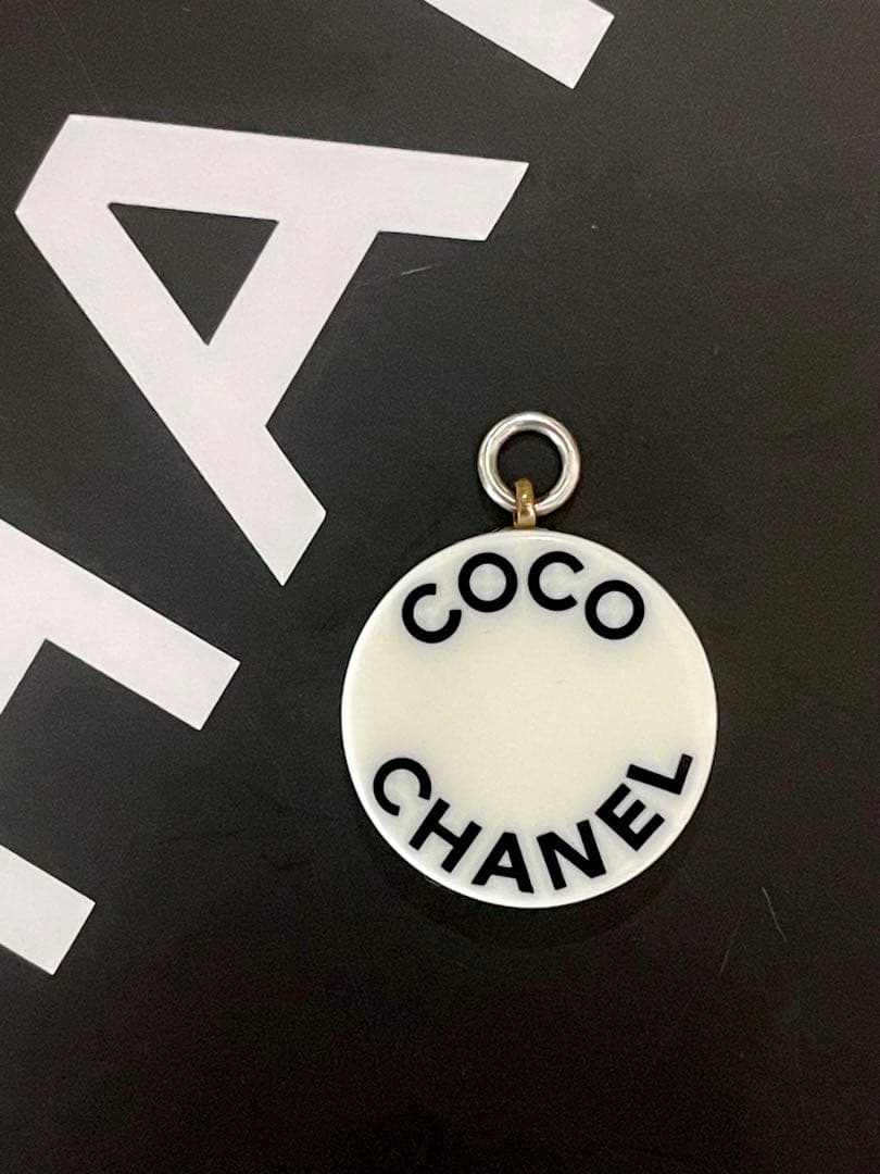 ⭐️CHANEL⭐️COCO ラウンドプレート ネックレストップ