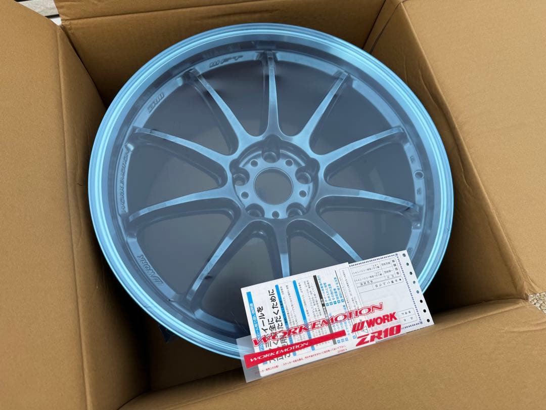 【新品】WORK EMOTION ZR10 19x9.5J+30 114.3