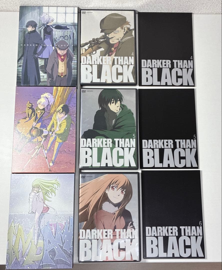DVD&Blu-ray DARKER THAN BLACK 全巻セット