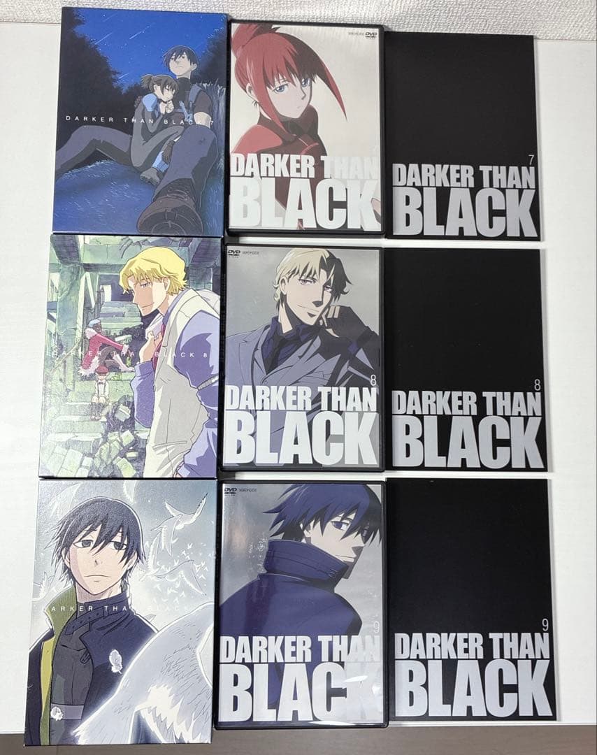 DVD&Blu-ray DARKER THAN BLACK 全巻セット