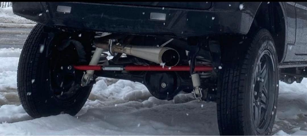 JB23 社外メガホンマフラー　中古