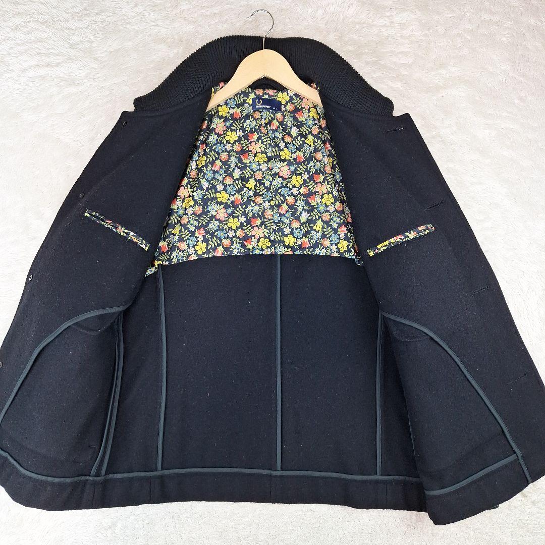 美品✨フレッドペリー　ドンキーコート　ブラック　L