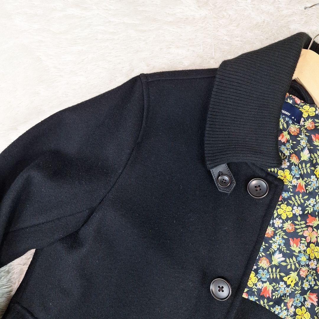 美品✨フレッドペリー　ドンキーコート　ブラック　L