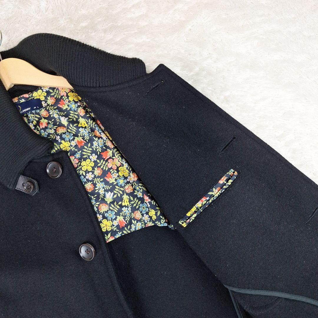 美品✨フレッドペリー　ドンキーコート　ブラック　L