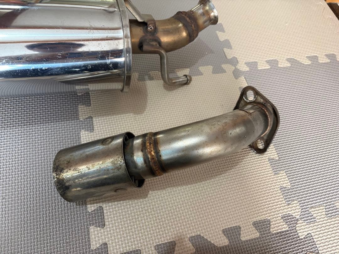 柿本改 Kakimoto.R オールステンレスマフラー MH22S ワゴンR