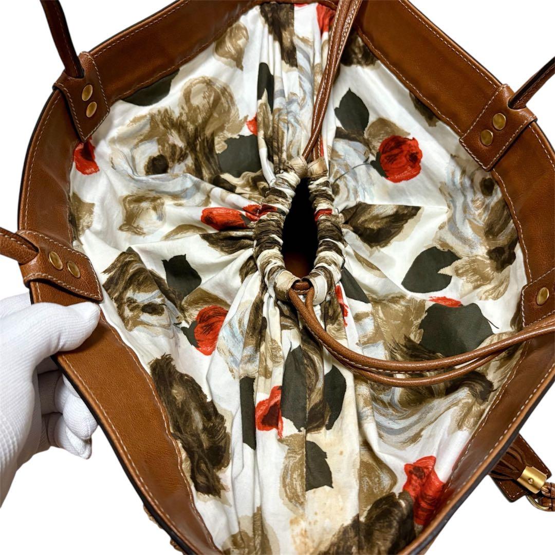 DOLCE＆GABBANA ドルチェアンドガッバーナ ラフィア かご トート